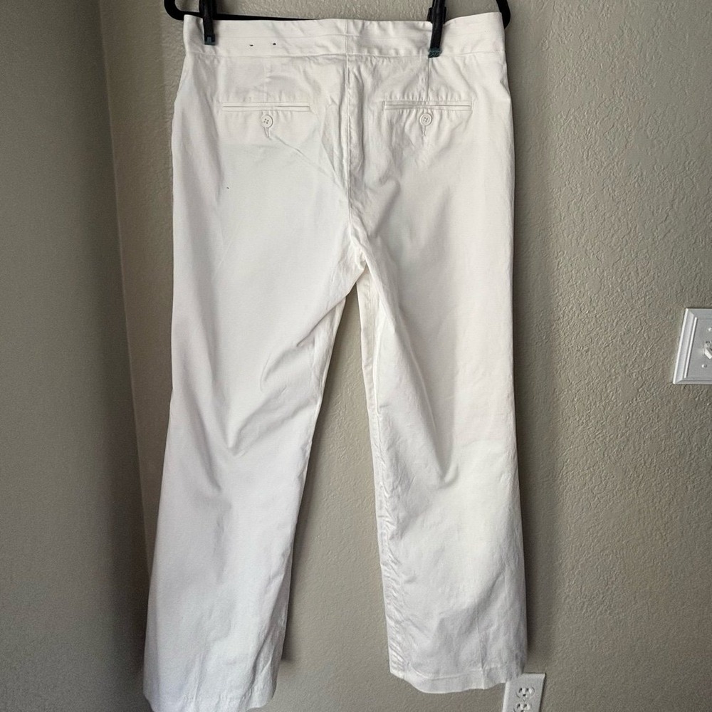 Express Design Studio "Editor" white dress/casual pants  size 10‎ - Picture 7 of 10